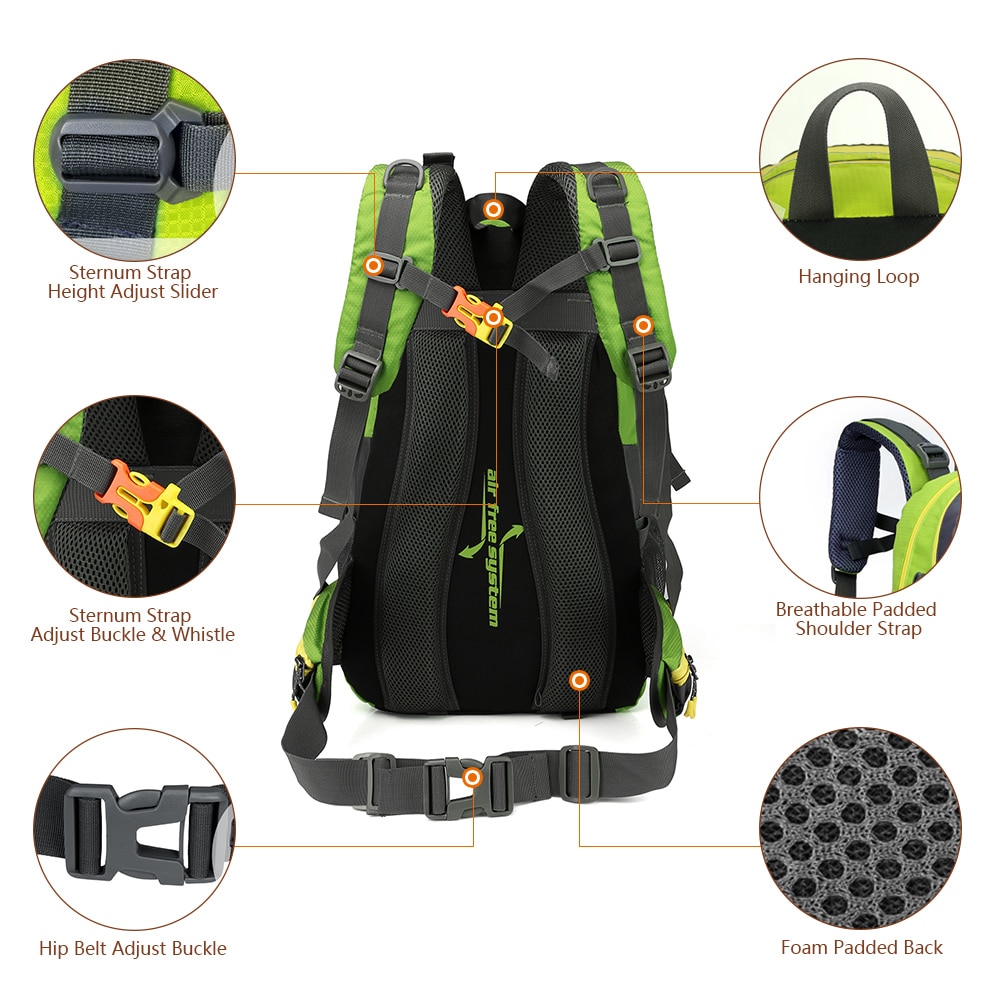 40L Outdoor Camping Backpack