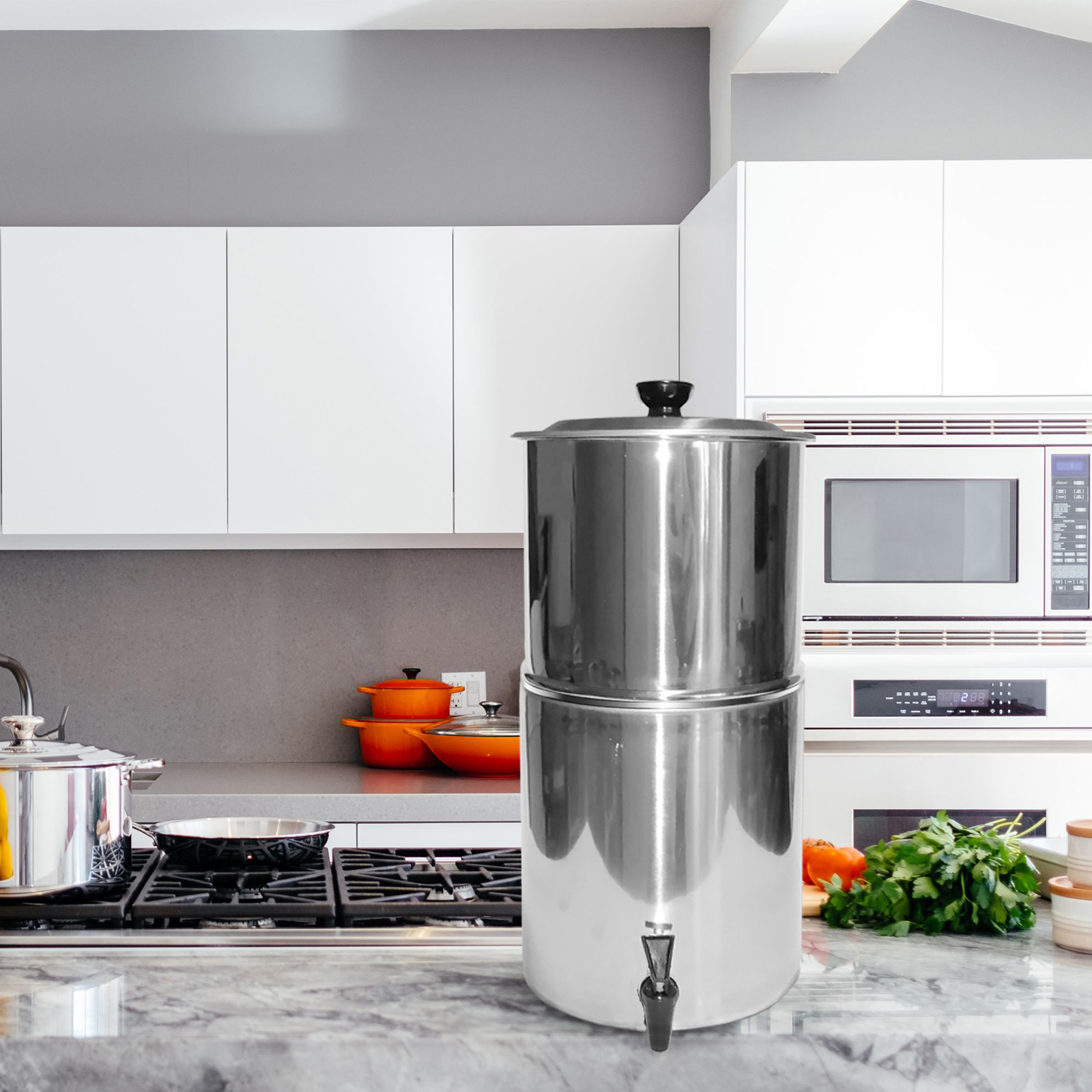 Gravity Water Filter System Water Filtration Bucket for Home Outdoor Camping Hiking Emergency Preparedness Gravity Water Filter System Water Filtration Bucket for Home Outdoor Camping Hiking Emergency Preparedness