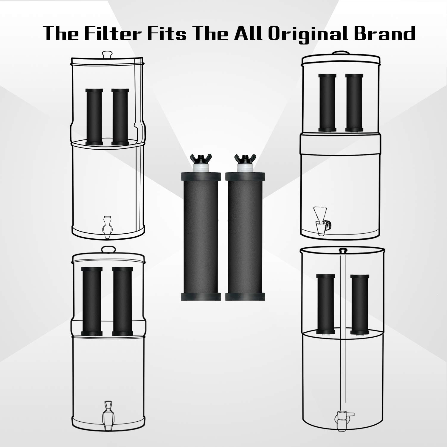 Gravity Water Filter System Water Filtration Bucket for Home Outdoor Camping Hiking Emergency Preparedness Gravity Water Filter System Water Filtration Bucket for Home Outdoor Camping Hiking Emergency Preparedness