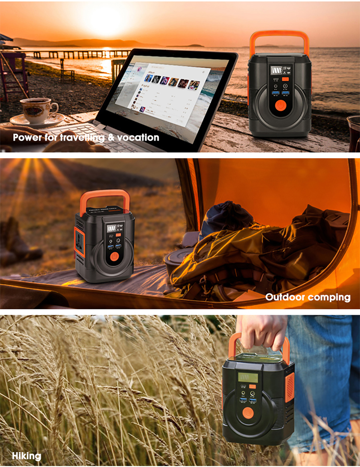 220V 110V Portable Rechargeable Outdoor Generator Battery Charger 30000mAh Emergency Laptop Power Bank Station Supply Camping 220V 110V Portable Rechargeable Outdoor Generator Battery Charger 30000mAh Emergency Laptop Power Bank Station Supply Camping