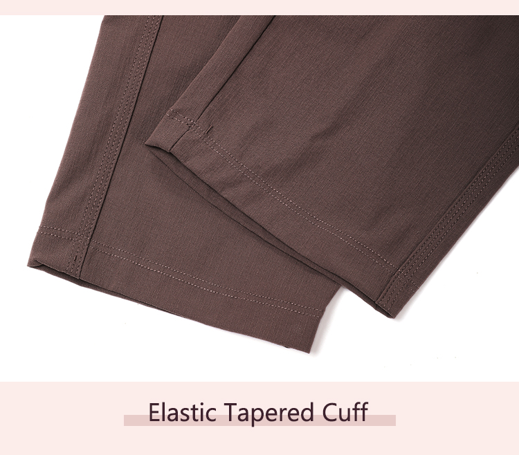 Women's Hiking Pants Lightweight Cargo Pants Quick Dry Drawstring Travel Workout Athletic Sweatpants with Pockets