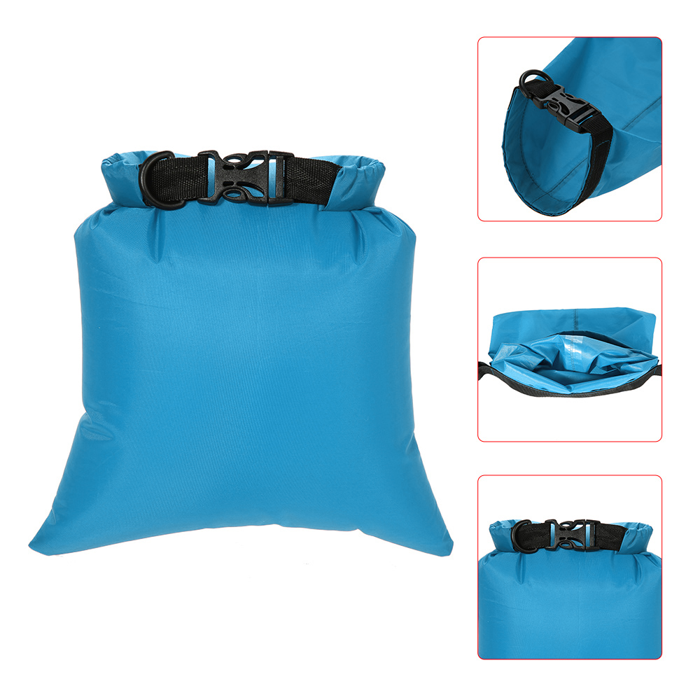 6 PCS Outdoor Waterproof Bag Dry Pack Sack Sports Bag for Drifting Boating Floating Kayaking Beach Camping Surfing Swimming Bags