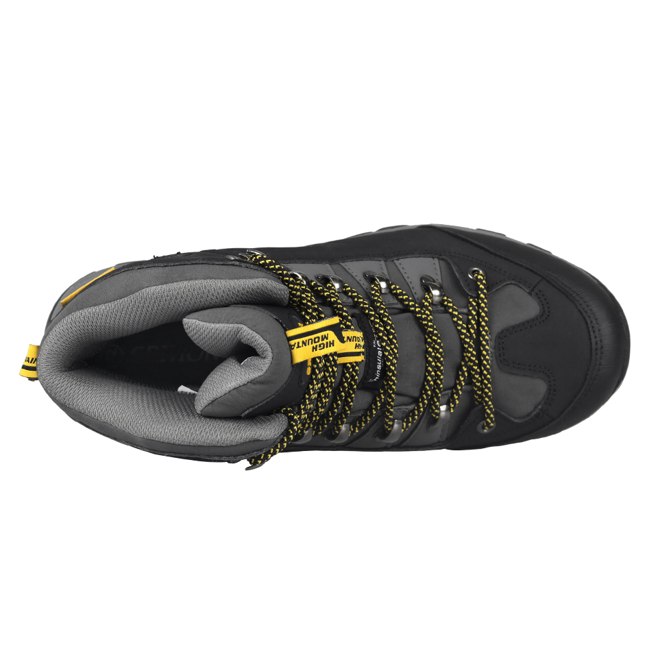 GRITION Mens Waterproof Trekking Hiking Boots Lace Up Mountain Climbing Work Shoes Non Slip Outdoor Winter Warm 2021 Size 47 New