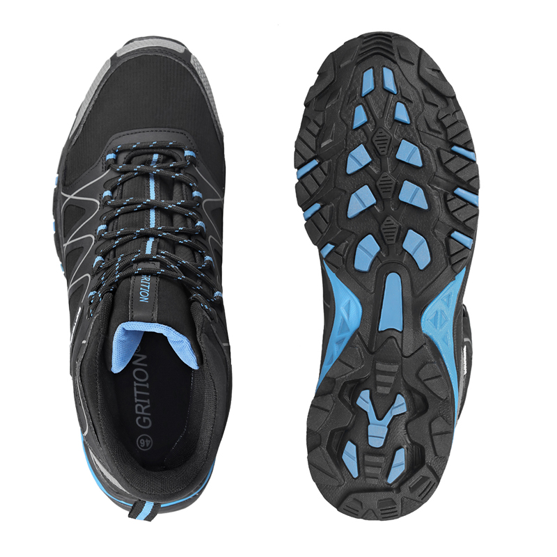 GRITION Mens Waterproof Trekking Hiking Boots Lace Up Mountain Climbing Work Shoes Non Slip Outdoor Winter Warm 2021 Size 47 New