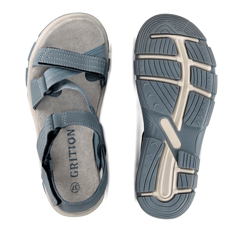 GRITION Women Sandals Summer Sport Flat Breathable Beach Shoes Outdoor Footwear New Brand Designers Hiking Trekking Non Slip2021
