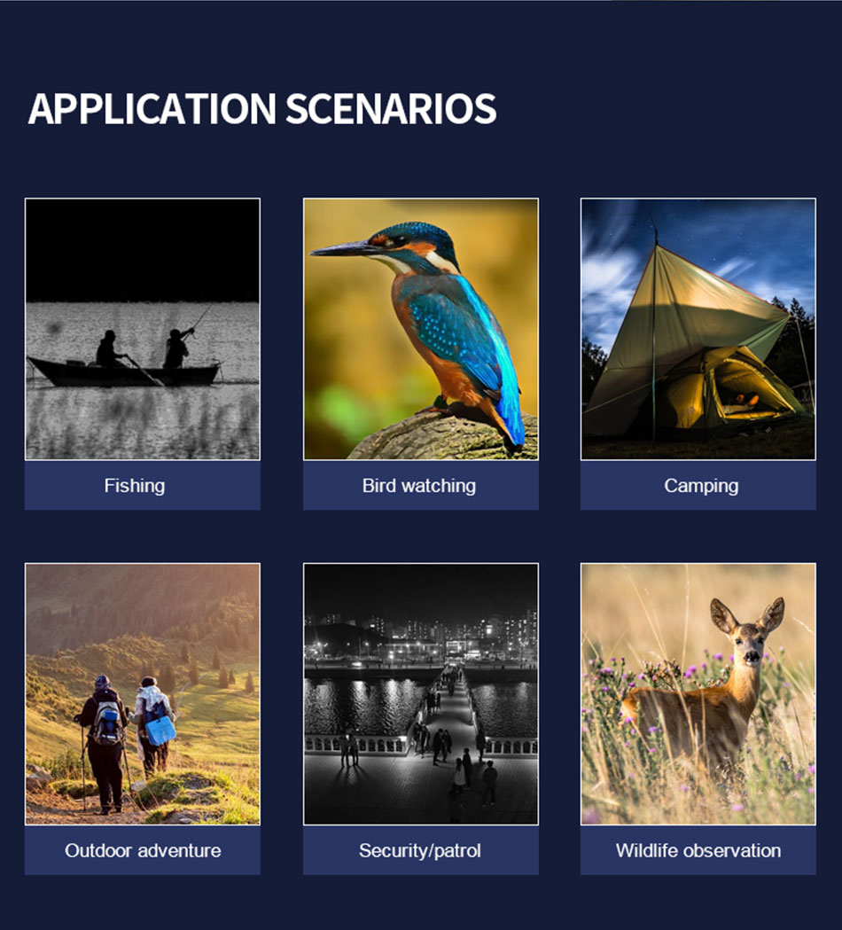 Night Vision Monocular NV3185 Infrared Digital Hunting Telescope Camping Equipment Hunt Animal Photography Video 300m Distance