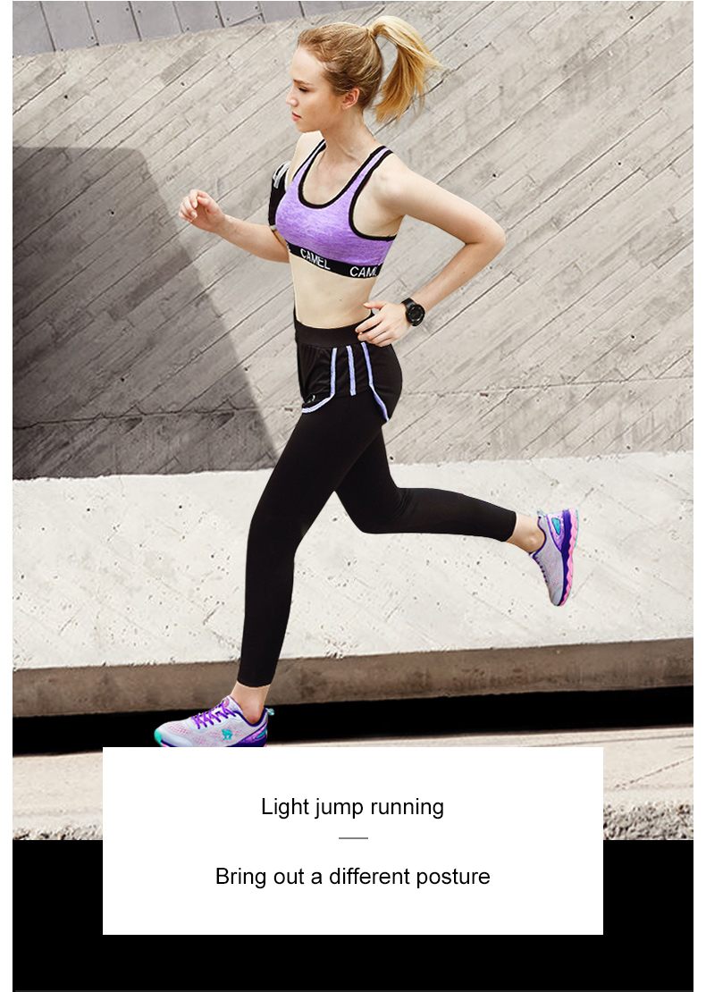 CAMEL Men Women Sneakers Couple Marathon Jogging Shoes Breathable Outdoor Sports Shoes Fitness & Cross Training Shoes