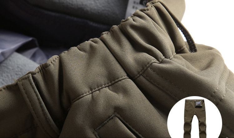 Military Shark Skin Soft Shell Jackets Men Tactical Windproof Waterproof Coat Army Combat Pants Hood Camp Fish Trekking Trousers