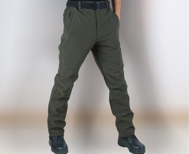 Military Shark Skin Soft Shell Jackets Men Tactical Windproof Waterproof Coat Army Combat Pants Hood Camp Fish Trekking Trousers