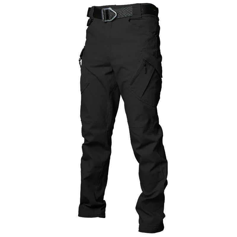 Men's No Elastic Tactical Climbing Cycling Sport Spring Fall Camp Hiking Fish Army Military Trousers Waterproof Quick Dry Pants