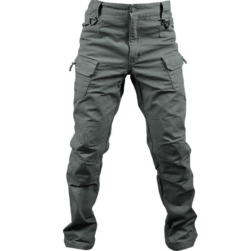 Men's No Elastic Tactical Climbing Cycling Sport Spring Fall Camp Hiking Fish Army Military Trousers Waterproof Quick Dry Pants