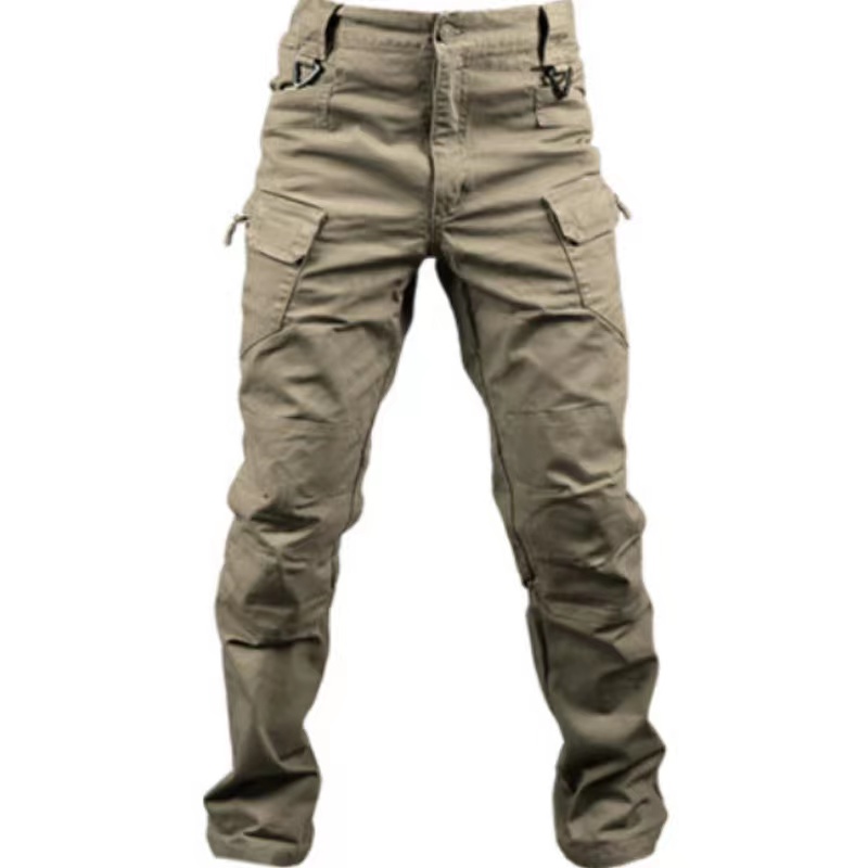 Men's No Elastic Tactical Climbing Cycling Sport Spring Fall Camp Hiking Fish Army Military Trousers Waterproof Quick Dry Pants