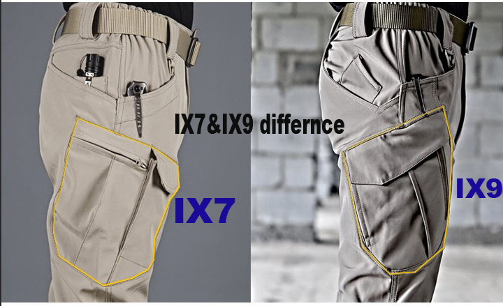 Men's No Elastic Tactical Climbing Cycling Sport Spring Fall Camp Hiking Fish Army Military Trousers Waterproof Quick Dry Pants