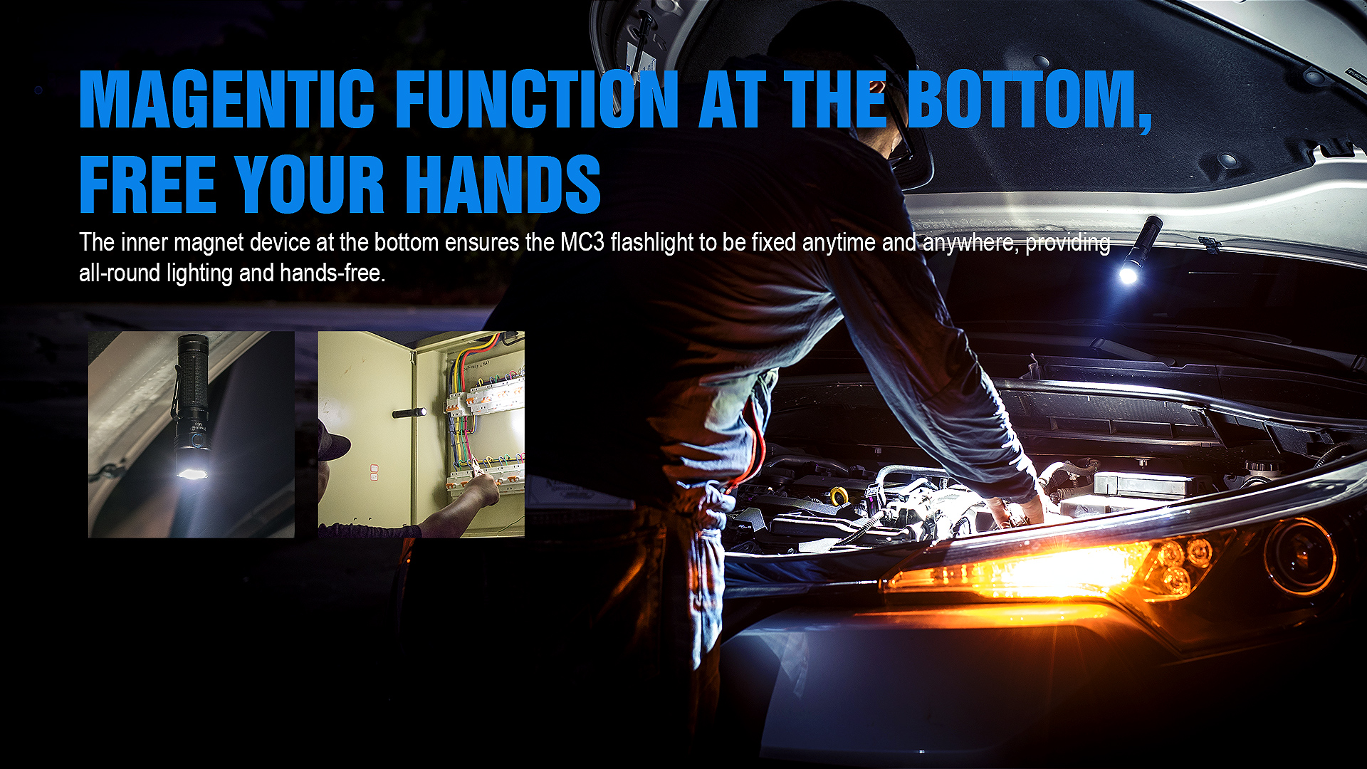 Trustfire Mc3 High Power Rechargeable Led Flashlight 2500 Lumens Cree Xhp 50 Led 21700 Ipx8 Magnetic Charge 2a Powerful EDC Lamp Trustfire Mc3 High Power Rechargeable Led Flashlight 2500 Lumens Cree Xhp 50 Led 21700 Ipx8 Magnetic Charge 2a Powerful EDC Lamp