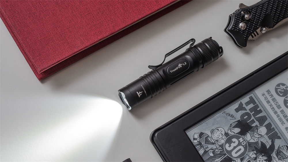 Trustfire L2 Tactical Led Flashlight Cree Xp-L Hd 1000 Lumens Powered By 14500 Aa Battery Ipx8 2 Modes Powerful EDC Torch Lights Trustfire L2 Tactical Led Flashlight Cree Xp-L Hd 1000 Lumens Powered By 14500 Aa Battery Ipx8 2 Modes Powerful EDC Torch Lights