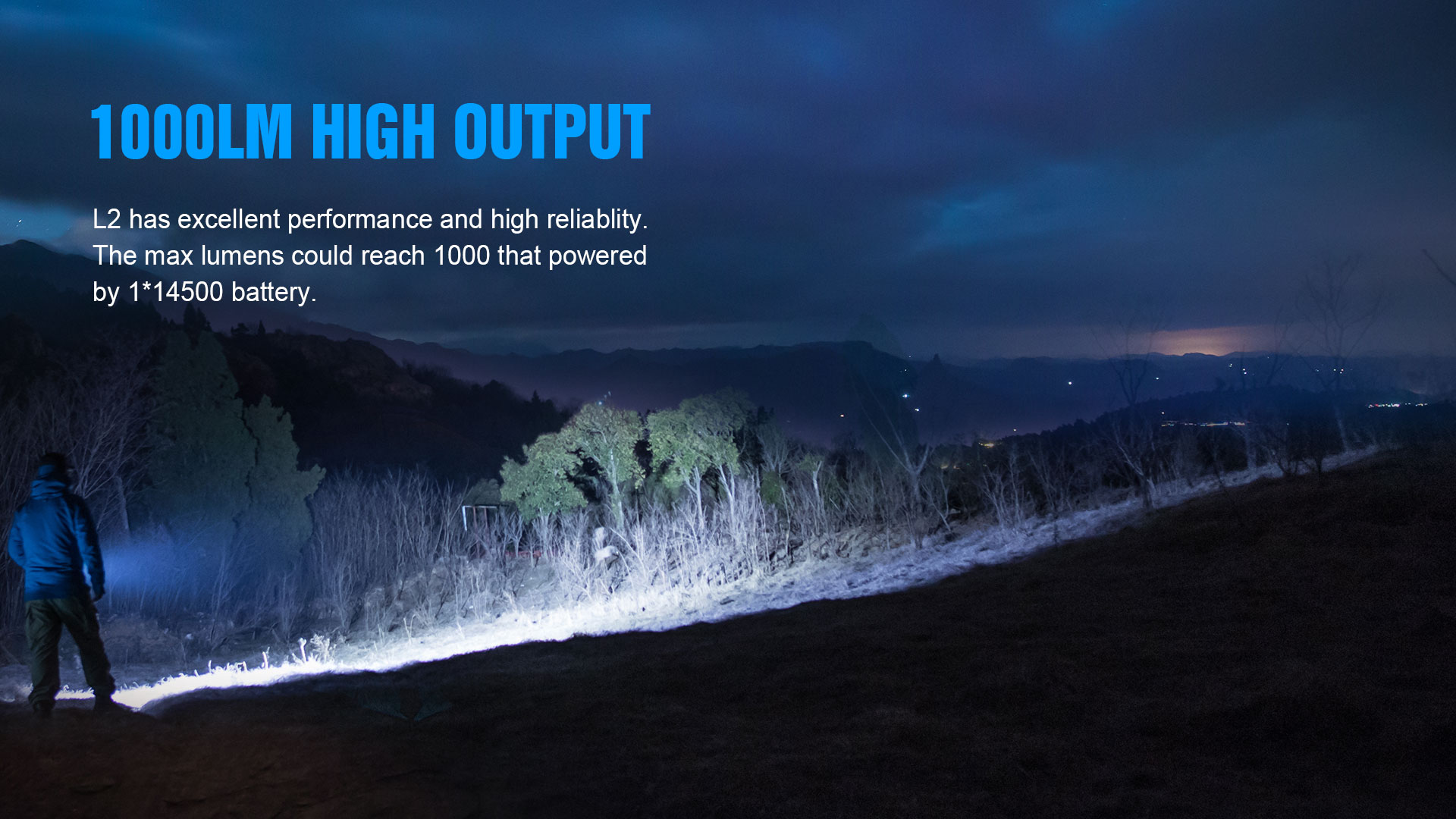 Trustfire L2 Tactical Led Flashlight Cree Xp-L Hd 1000 Lumens Powered By 14500 Aa Battery Ipx8 2 Modes Powerful EDC Torch Lights Trustfire L2 Tactical Led Flashlight Cree Xp-L Hd 1000 Lumens Powered By 14500 Aa Battery Ipx8 2 Modes Powerful EDC Torch Lights