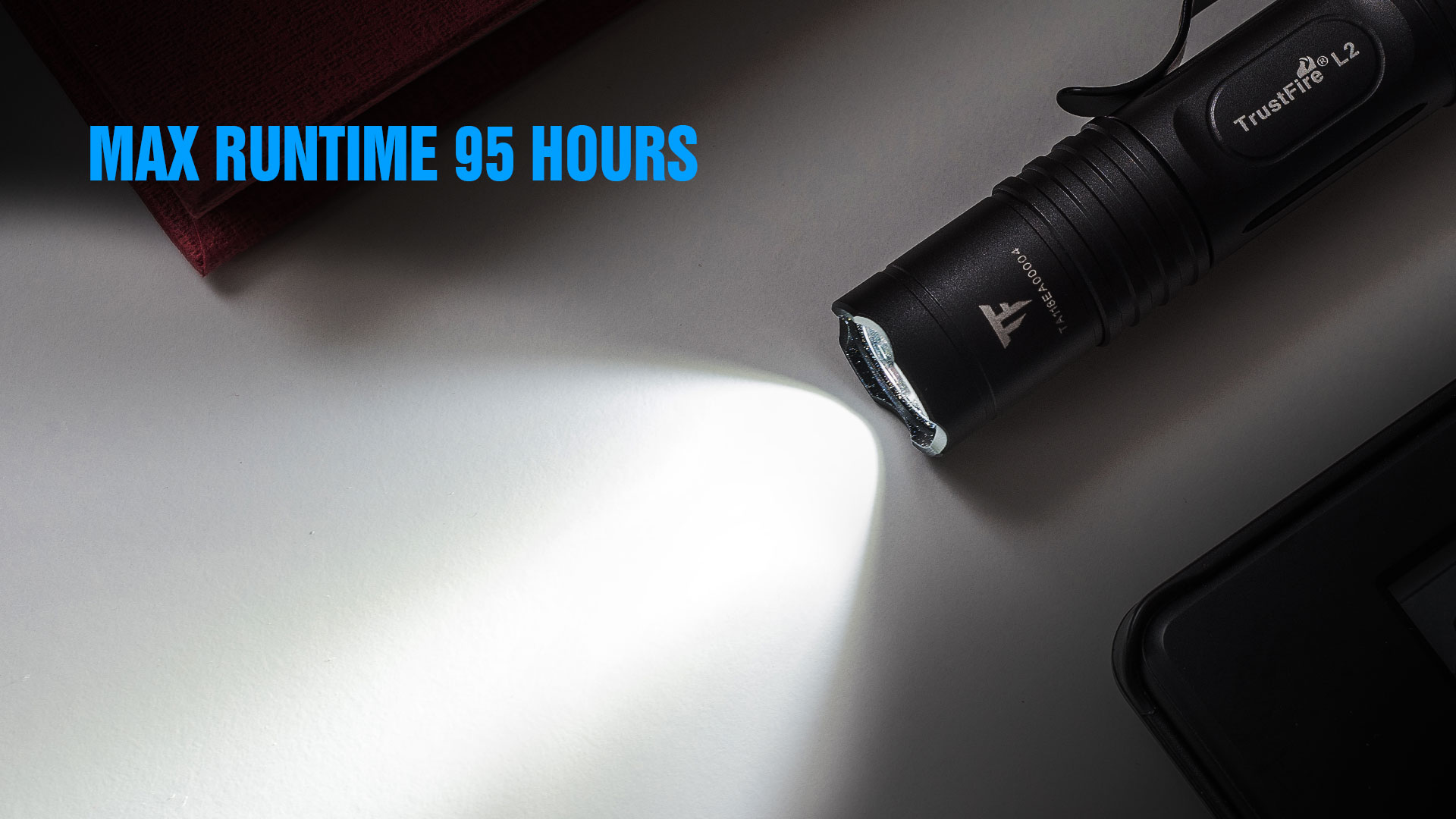 Trustfire L2 Tactical Led Flashlight Cree Xp-L Hd 1000 Lumens Powered By 14500 Aa Battery Ipx8 2 Modes Powerful EDC Torch Lights Trustfire L2 Tactical Led Flashlight Cree Xp-L Hd 1000 Lumens Powered By 14500 Aa Battery Ipx8 2 Modes Powerful EDC Torch Lights