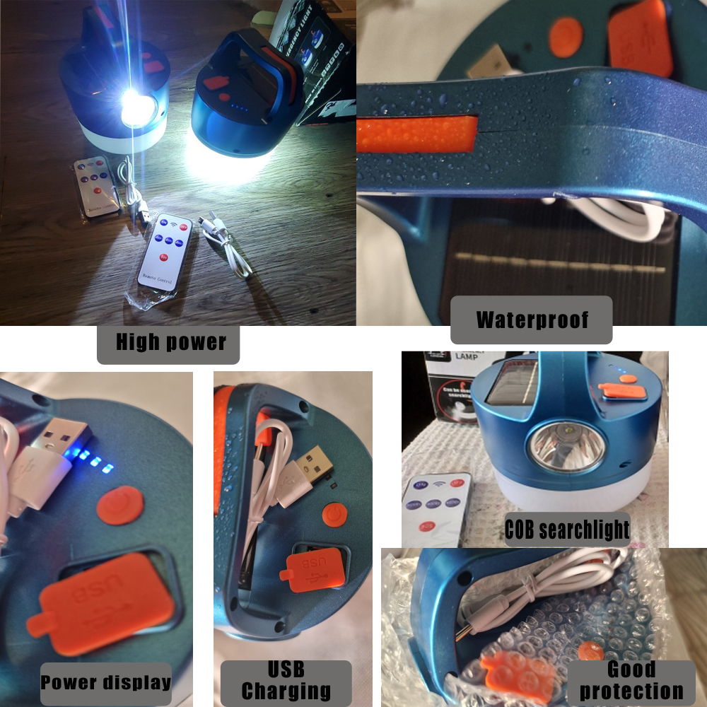 780W Solar LED Camping Light USB Rechargeable Bulb Outdoor Remote Tent Travel Lamp Portable Lanterns Emergency Strong Work Light 780W Solar LED Camping Light USB Rechargeable Bulb Outdoor Remote Tent Travel Lamp Portable Lanterns Emergency Strong Work Light