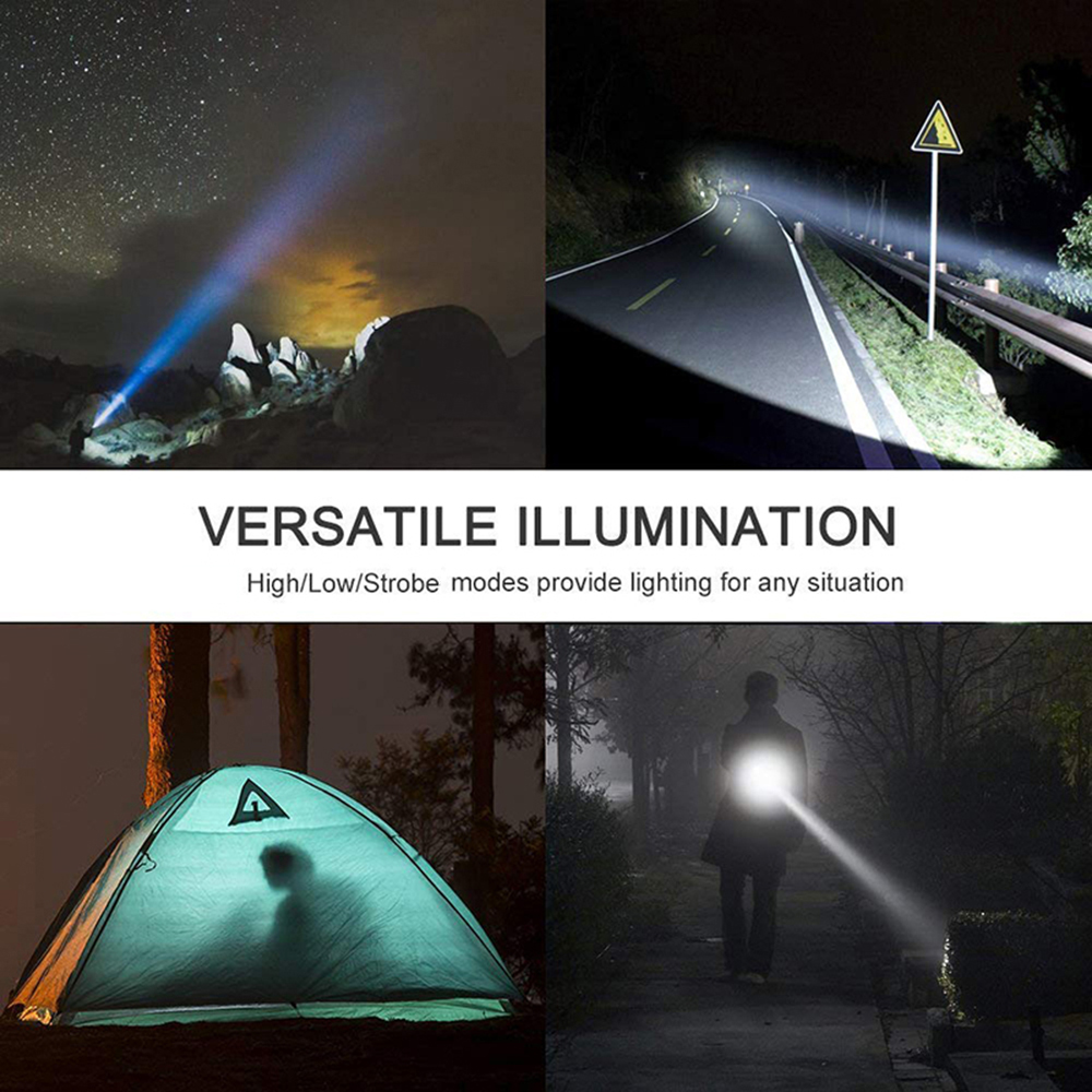 USB Rechargeable LED Flashlight Super Bright V6 Tactical Torch 4 Lighting Modes Zoomable Lamp Waterproof 18650 Camping Lantern USB Rechargeable LED Flashlight Super Bright V6 Tactical Torch 4 Lighting Modes Zoomable Lamp Waterproof 18650 Camping Lantern
