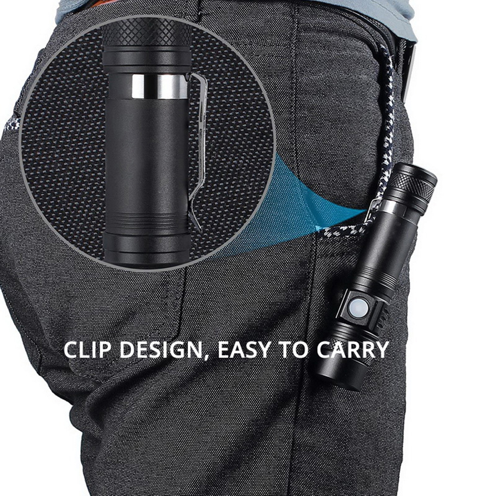 USB Rechargeable LED Flashlight Super Bright V6 Tactical Torch 4 Lighting Modes Zoomable Lamp Waterproof 18650 Camping Lantern USB Rechargeable LED Flashlight Super Bright V6 Tactical Torch 4 Lighting Modes Zoomable Lamp Waterproof 18650 Camping Lantern