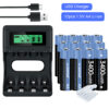 12xpcs aa charger