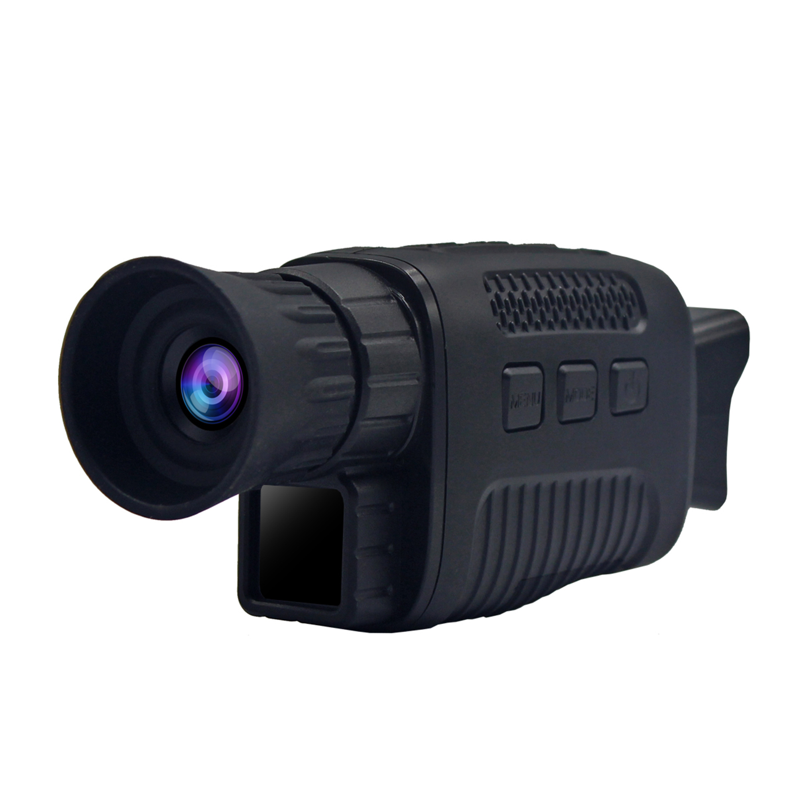 WANNEY Full Color Night Vision Telescope Monocular Nightshot Vision Scope Digital Rang Finder Ballistic Computer Scope 1080p