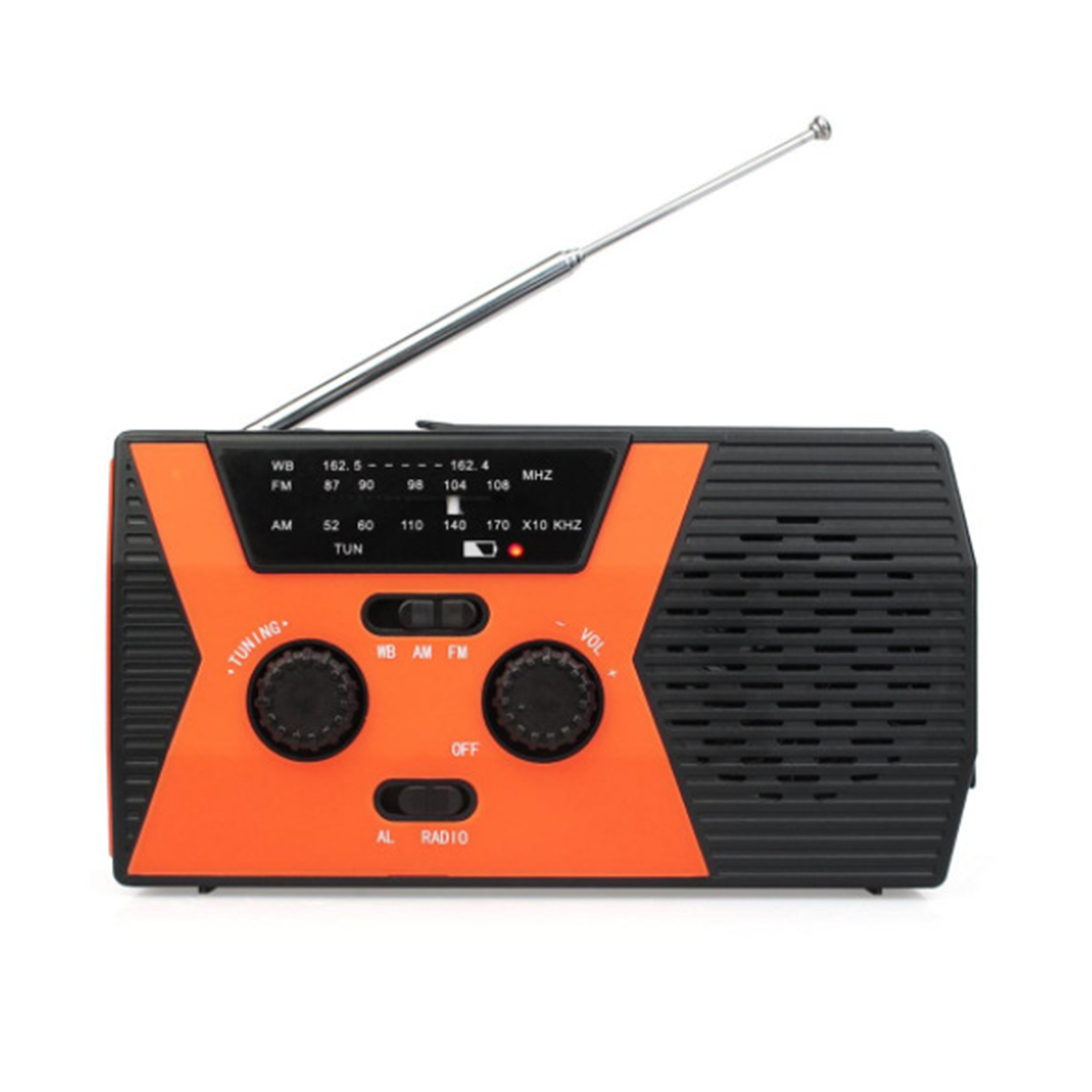 Emergency Solar Hand Crank Radio AM/FM & NOAA Emergency Broadcast Weather Alert Radio with 6 LEDs Reading Lamp Survival Supplies Emergency Solar Hand Crank Radio AM/FM & NOAA Emergency Broadcast Weather Alert Radio with 6 LEDs Reading Lamp Survival Supplies