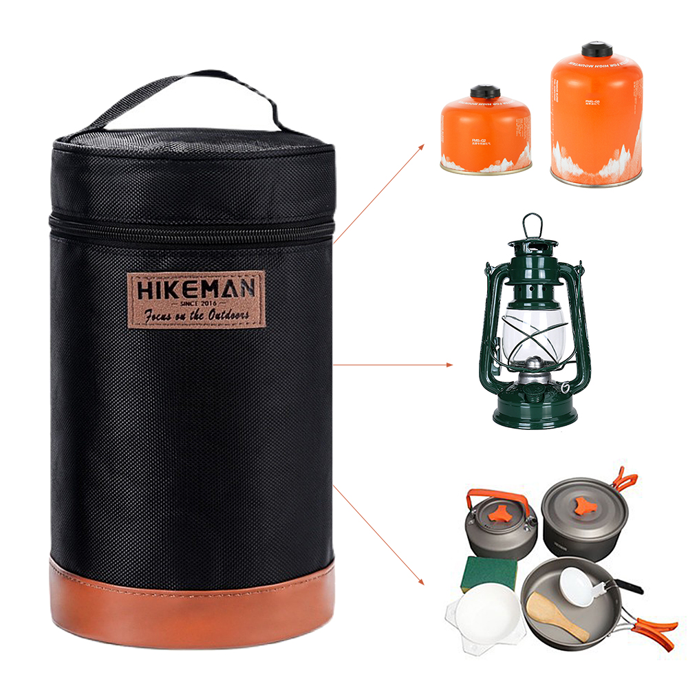 Outdoor Gas Tank Cover Heavy Duty Waterproof Propane Gas Can Storage Bag Holder Camping Travel Cylinder Lantern Protective Case