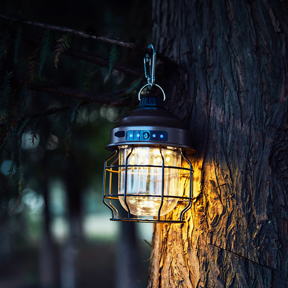2022 Vintage USB Rechargeable Camping Lantern IPX4 Waterproof Hanging Tent Light for Outdoor Camping Tent Fishing Backpacking 2022 Vintage USB Rechargeable Camping Lantern IPX4 Waterproof Hanging Tent Light for Outdoor Camping Tent Fishing Backpacking