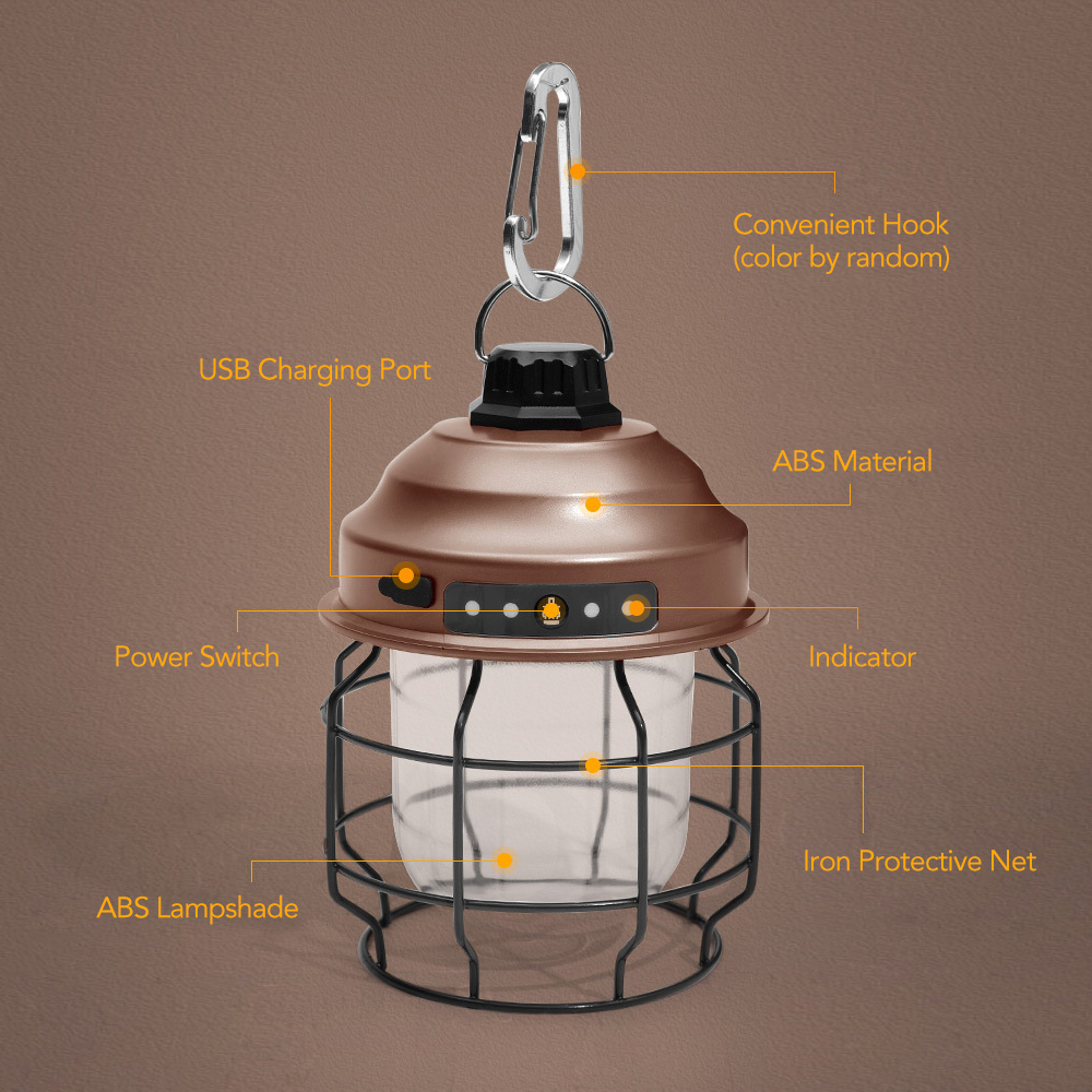 2022 Vintage USB Rechargeable Camping Lantern IPX4 Waterproof Hanging Tent Light for Outdoor Camping Tent Fishing Backpacking 2022 Vintage USB Rechargeable Camping Lantern IPX4 Waterproof Hanging Tent Light for Outdoor Camping Tent Fishing Backpacking