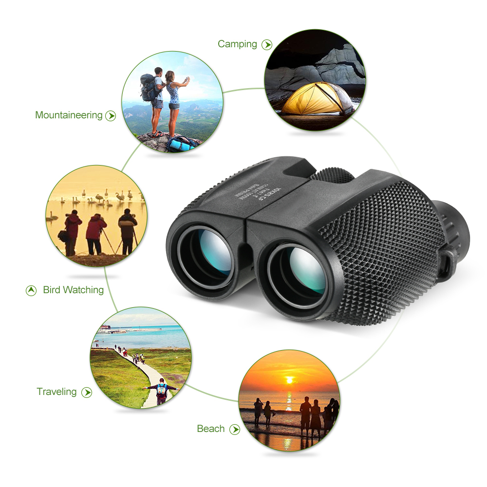 Night Vision Professional Binoculars 10x25 BAK4 Prism High Powered Binocular Portable Hunting Telescope Scope monocular luneta Night Vision Professional Binoculars 10x25 BAK4 Prism High Powered Binocular Portable Hunting Telescope Scope monocular luneta