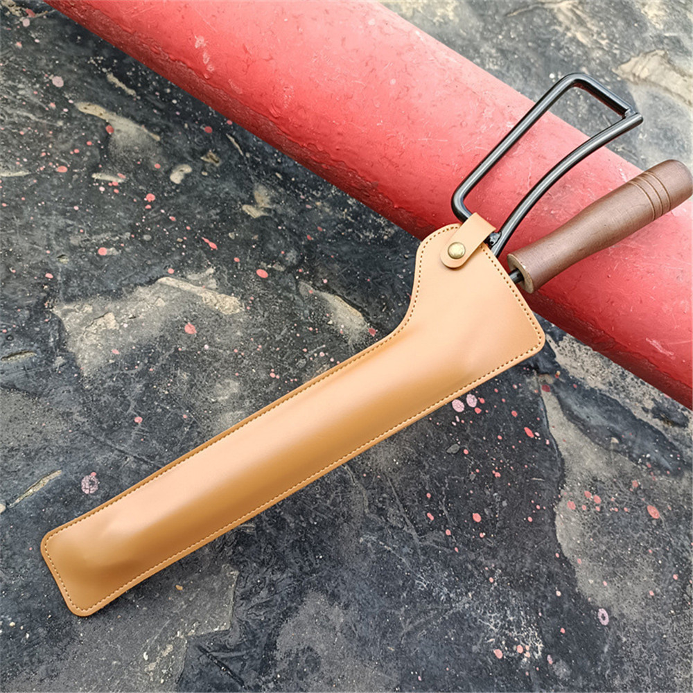 Barbecue Charcoal Clip Iron Wood Handle Anti-Scalding with Leather Cover Outdoor Camping BBQ Bonfire Stove Fireplace Fire Tongs Barbecue Charcoal Clip Iron Wood Handle Anti-Scalding with Leather Cover Outdoor Camping BBQ Bonfire Stove Fireplace Fire Tongs
