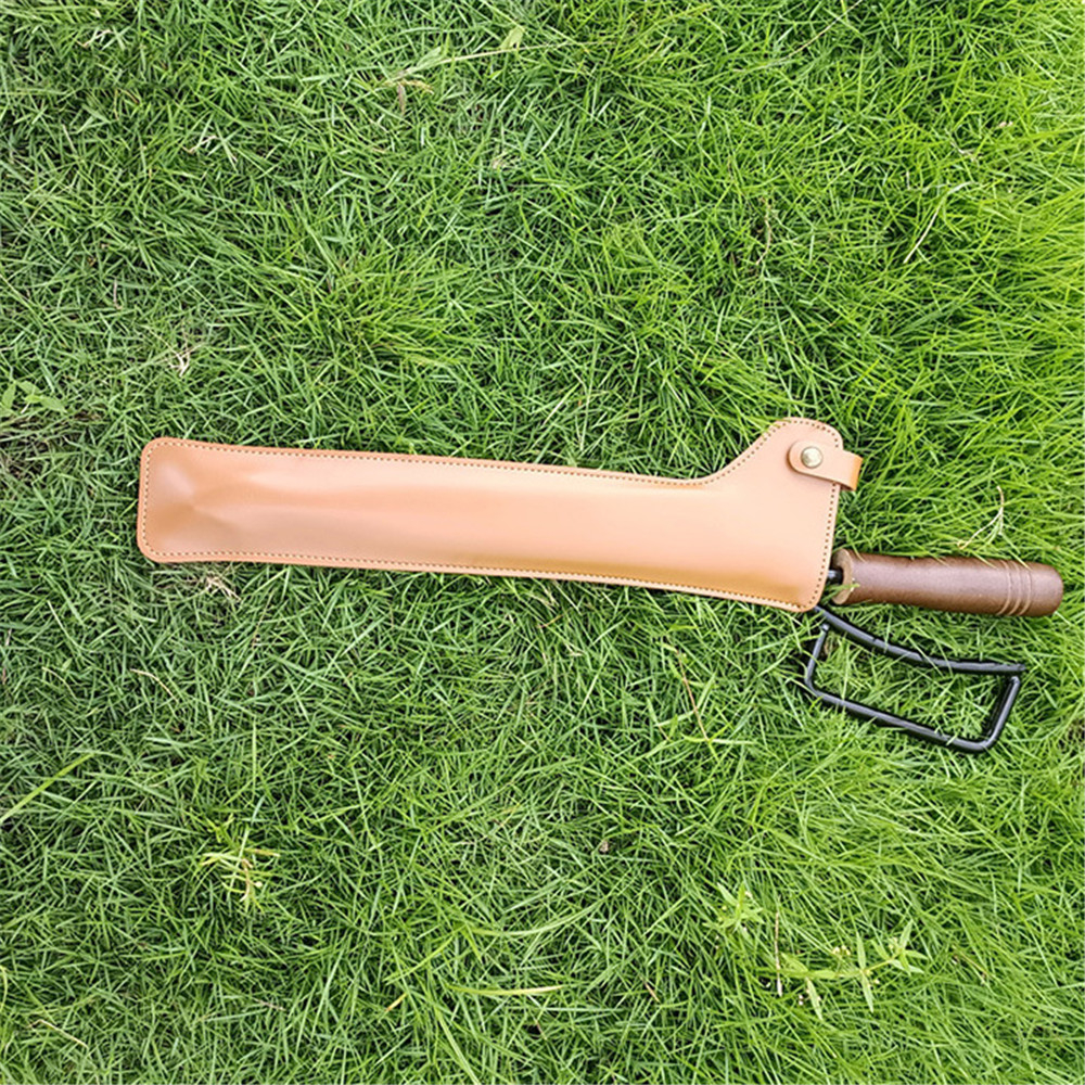 Barbecue Charcoal Clip Iron Wood Handle Anti-Scalding with Leather Cover Outdoor Camping BBQ Bonfire Stove Fireplace Fire Tongs Barbecue Charcoal Clip Iron Wood Handle Anti-Scalding with Leather Cover Outdoor Camping BBQ Bonfire Stove Fireplace Fire Tongs