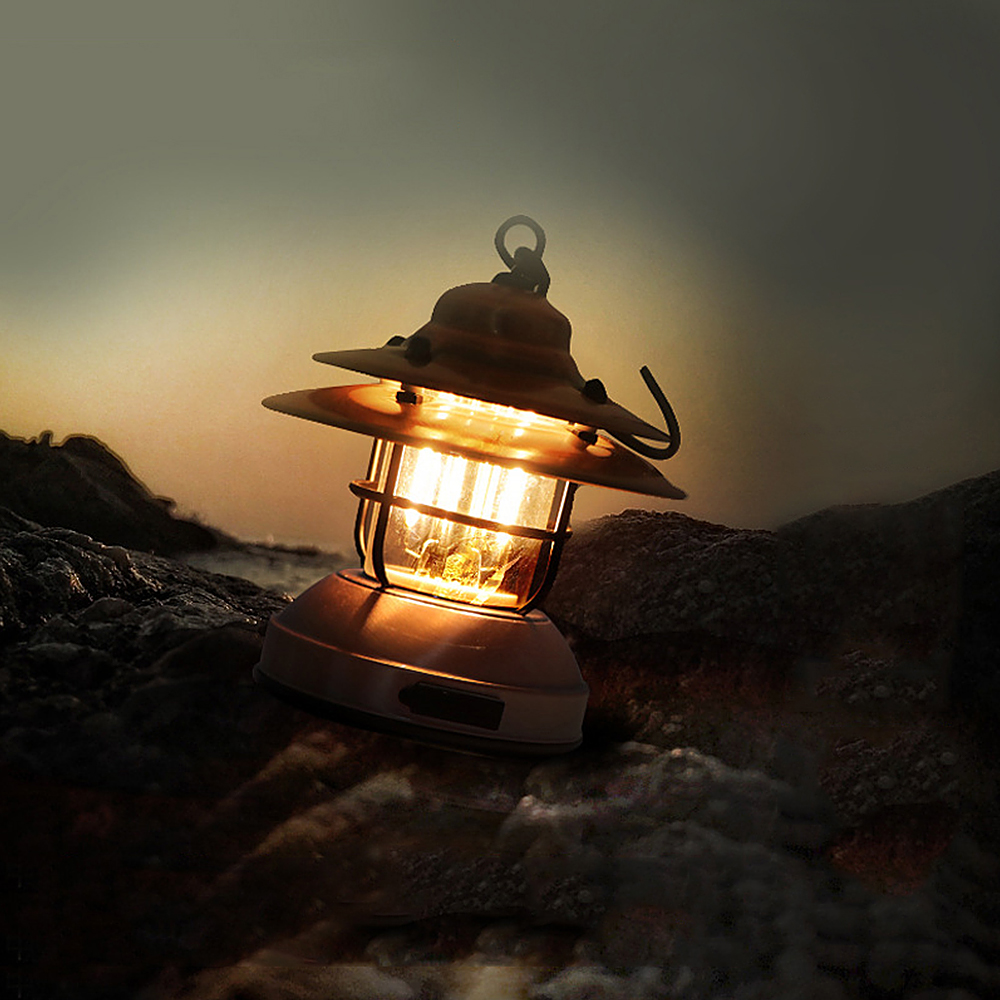 Mini Hanging Camping Lantern USB Outdoor Light Water Resistant Garden Lamp with 2 Lighting Modes for Garden Yard Camping Lantern Mini Hanging Camping Lantern USB Outdoor Light Water Resistant Garden Lamp with 2 Lighting Modes for Garden Yard Camping Lantern