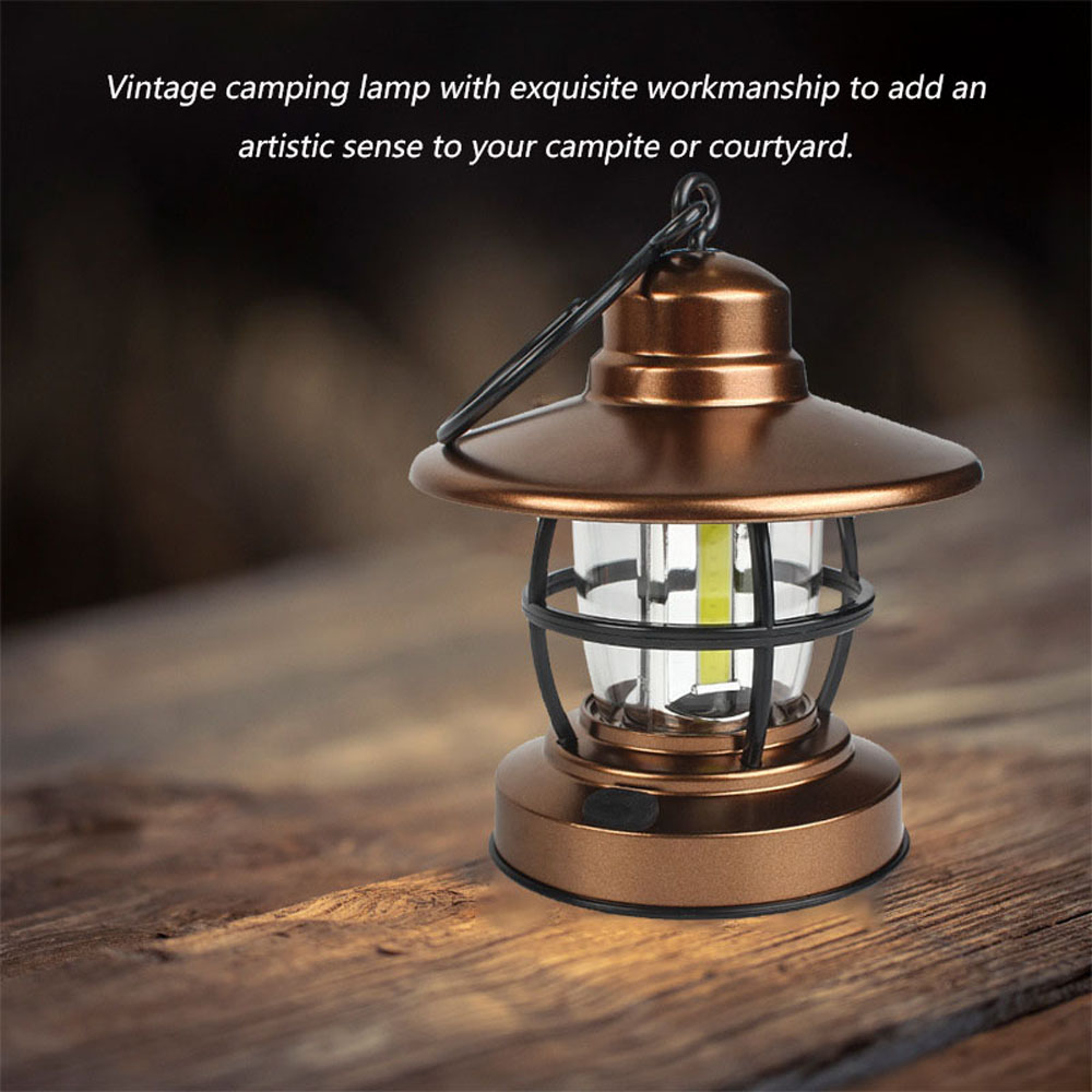 Mini Hanging Camping Lantern USB Outdoor Light Water Resistant Garden Lamp with 2 Lighting Modes for Garden Yard Camping Lantern Mini Hanging Camping Lantern USB Outdoor Light Water Resistant Garden Lamp with 2 Lighting Modes for Garden Yard Camping Lantern
