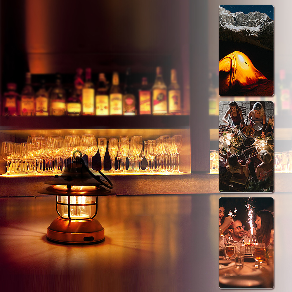 Mini Hanging Camping Lantern USB Outdoor Light Water Resistant Garden Lamp with 2 Lighting Modes for Garden Yard Camping Lantern Mini Hanging Camping Lantern USB Outdoor Light Water Resistant Garden Lamp with 2 Lighting Modes for Garden Yard Camping Lantern