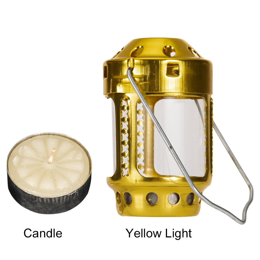 Portable Aluminum Alloy Candle Lantern Brass Hanging Candlestick Tea Light Lamp for Outdoor Night Fishing Camping Accessories Portable Aluminum Alloy Candle Lantern Brass Hanging Candlestick Tea Light Lamp for Outdoor Night Fishing Camping Accessories